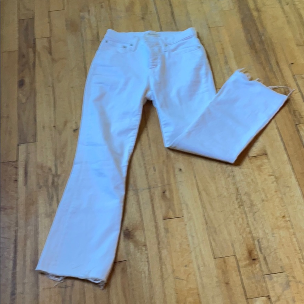 Madewell White Jeans